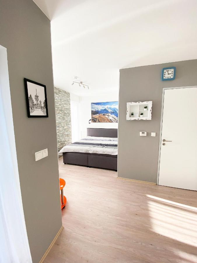 Loučná pod Klínovcem Miky Apartman Klinovec מראה חיצוני תמונה